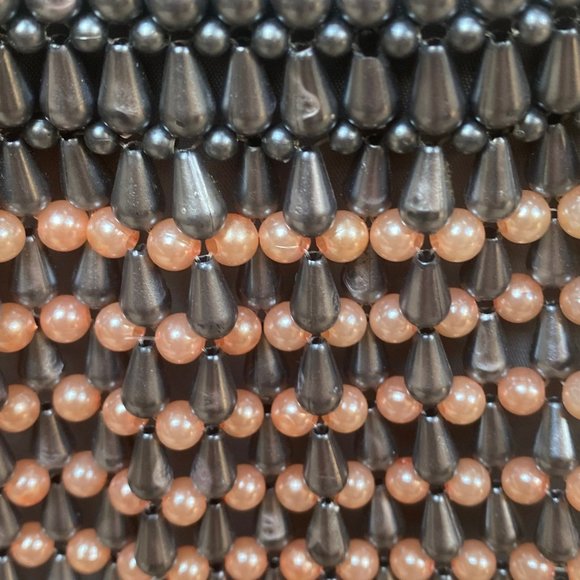 Pearl Embroidered vintage purse - Picture 2 of 8